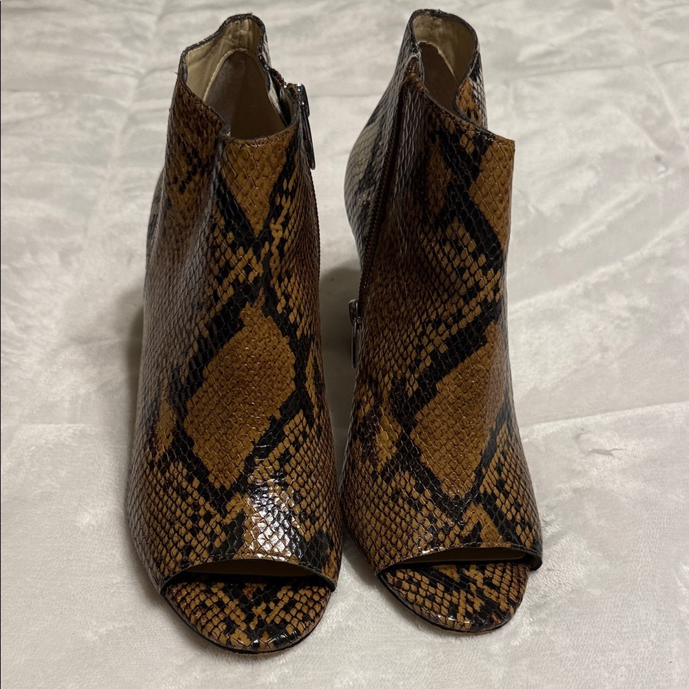 Vince Camuto Snake Print Pointed-Toe Stiletto Heels